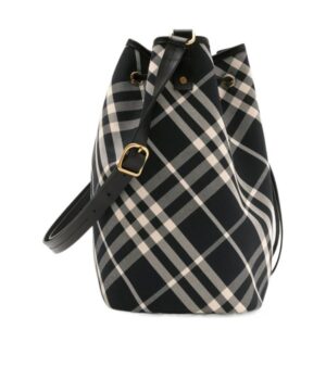 格紋中號單肩包