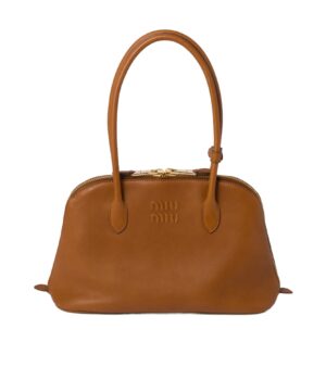 徽標圖案單肩包