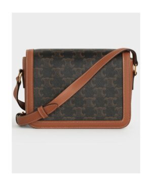 TEEN TRIOMPHE標誌印花單肩包