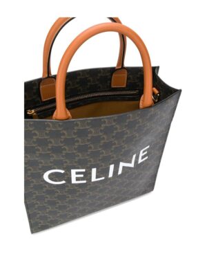 CABAS 小號標誌印花豎款手袋