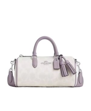 徽標拉鍊斜挎包