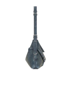 中號 Voyou 水洗牛仔單肩包