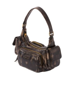 Pocket 徽標單肩包