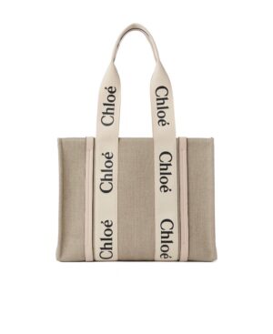 中號徽標單肩包