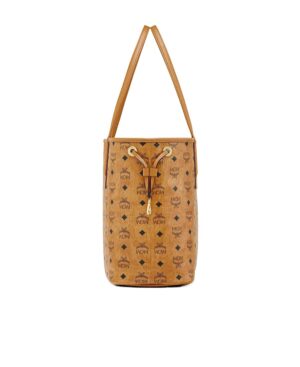 Liz Visetos中號雙面徽標圖案購物袋