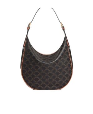 HELOISE TRIOMPHE印花拉鍊單肩包