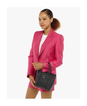 黑色logo印花小號單肩包