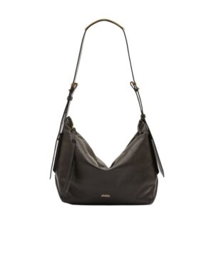 徽標拉鍊單肩包