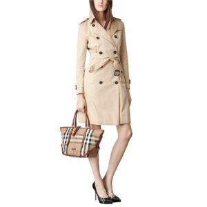 經典格紋手提包