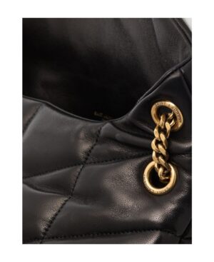 PUFFER小號絎縫羊皮手袋包