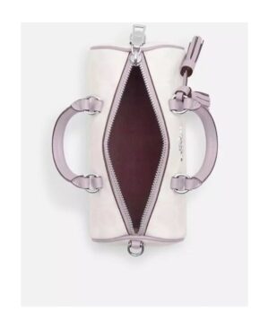 徽標拉鍊斜挎包