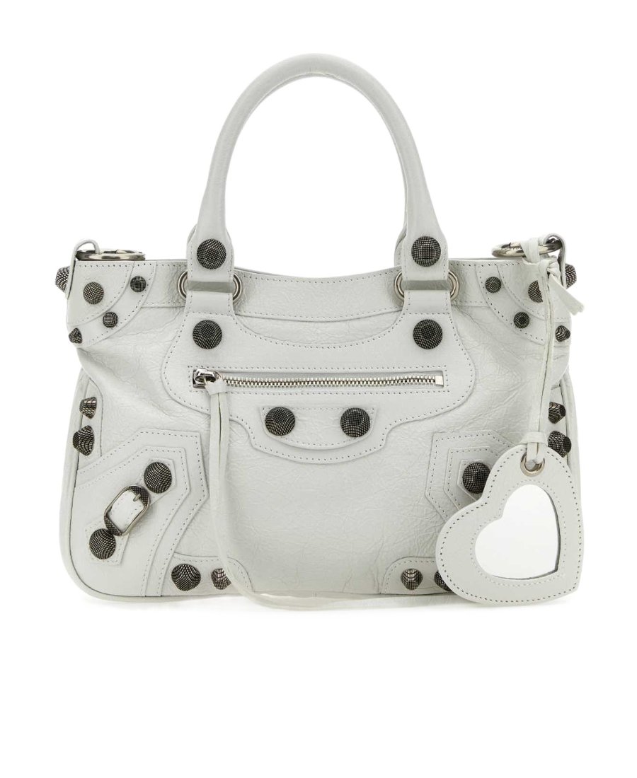 鉚釘拉鍊單肩包