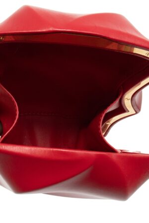 紋理效果手拿包