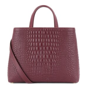 徽標細節手提包