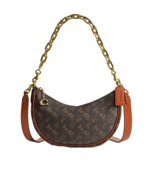 MIRA 馬車印花單肩包