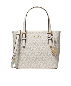 MK Jet Set迷你徽標托特包