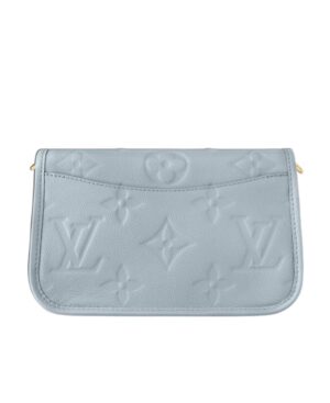 Diane徽標壓花單肩包