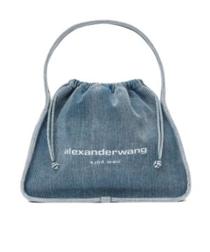 ryan 漸變羅紋針織大號單肩包