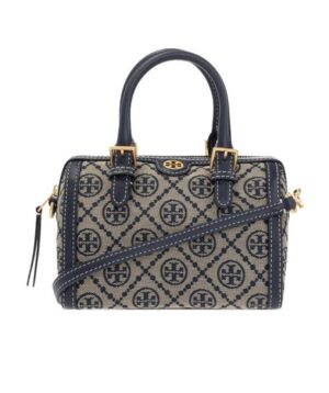 T MONOGRAM 迷你提花酒桶包