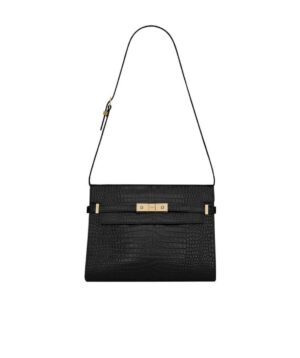 MANHATTAN鱷魚紋壓印肩背包