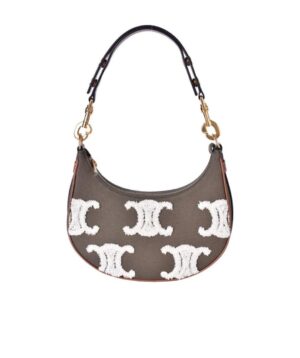 AVA TRIOMPHE刺繡單肩包