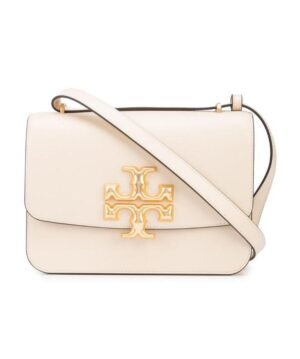 徽標圖案單肩包