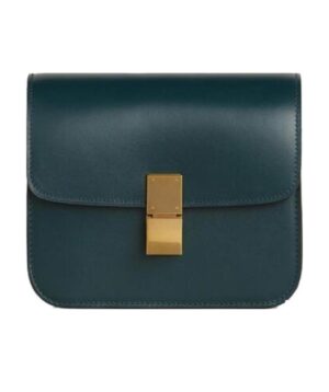 CLASSIC TEEN牛皮革拋光手袋