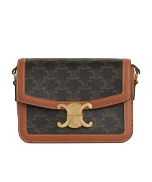 TEEN TRIOMPHE標誌印花單肩包