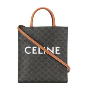 CABAS 小號標誌印花豎款手袋