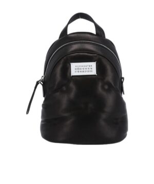 數字logo襯墊雙肩包