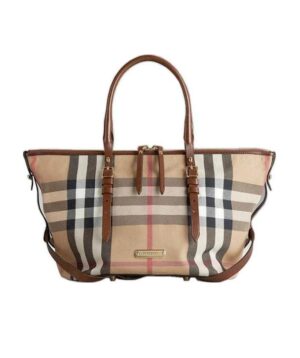 經典格紋手提包