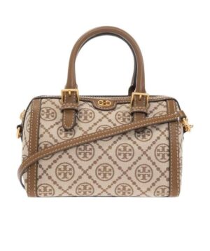 T MONOGRAM 迷你提花酒桶包