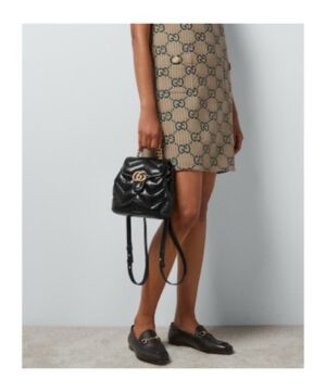 GG MARMONT 馬特拉塞凸紋雙肩包