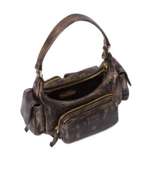 Pocket 徽標單肩包