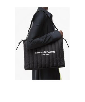 logo印花襯墊單肩包