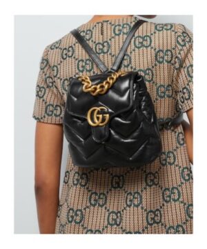 GG MARMONT 馬特拉塞凸紋雙肩包