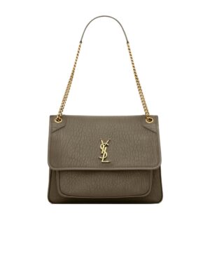 NIKI 大號粒面單肩包