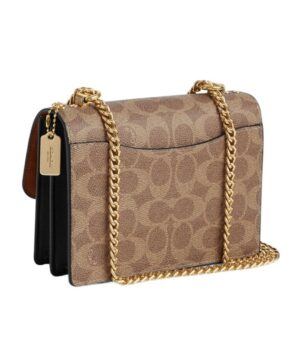 迷你 Klare 標誌性帆布斜挎包