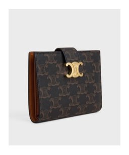 中號 TRIOMPHE 帆布銀包